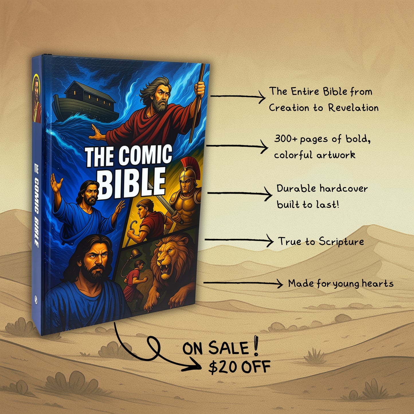 The Comic Bible™ | Faith for Young Hearts